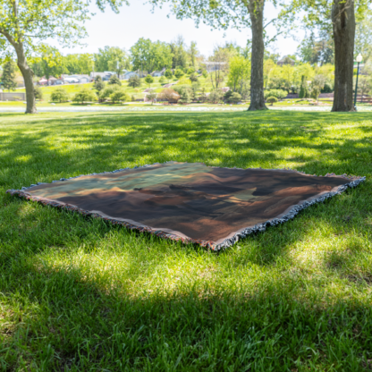 Cowboy Sunset Woven Blanket – Western-Inspired Throw or wall hanging decor - Image 6
