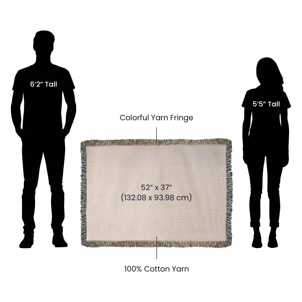 Mexican Revolution Pulque Drinking Woven Cotton Blanket - Image 9