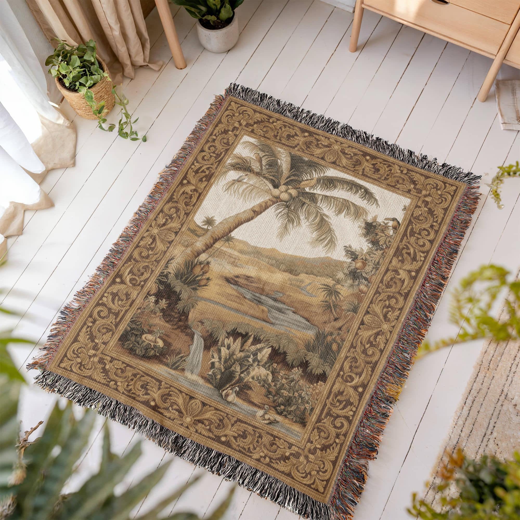 Oasis French Woven Cotton Blanket - Image 5
